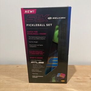 NEW Selkirk SLK Pickleball Set w/ 2 Atlas Paddles, 3 pickleballs, 1 sport bag